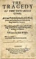 Duchess of Malfi title page