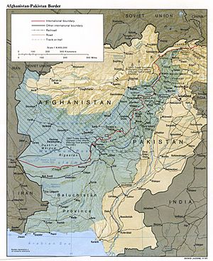 Durand Line Border Between Afghanistan And Pakistan
