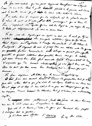 E. Galois Letter