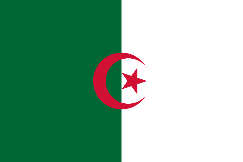 Flag of Algeria (1958-1962)