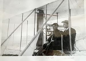 Foulois-Parmelee at Ft Sam Houston Texas - c. March 1910