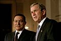 George W. Bush & Hosni Mubarak