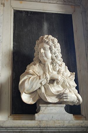 Goudhurst, St Mary's church, Campion bust (35762538871)