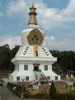 Great stupa in Mindroling