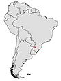 Gymnogeophagus constellatus - distribución
