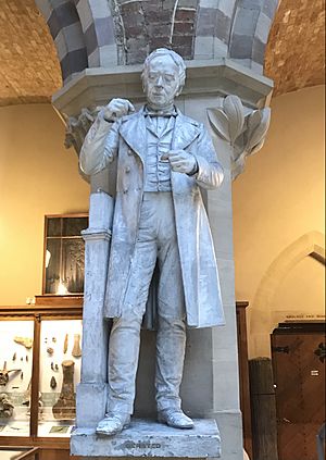Hans Christian Ørsted statue at Oxford