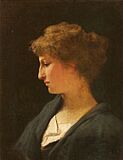 Henryk Siemiradzki - Portret kobiety - Rzymianka