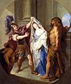 Hercule ramenant Alceste des Enfers Antoine Coypel musée cholet