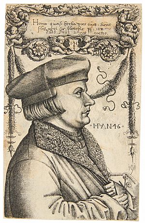 Hieronymus Hopfer - Bildnis des Johann Pfefferkorn