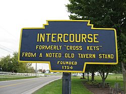 Official logo of Intercourse, Pennsylvania