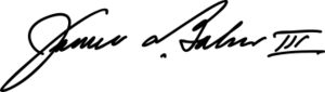 James Addison Baker, III Signature