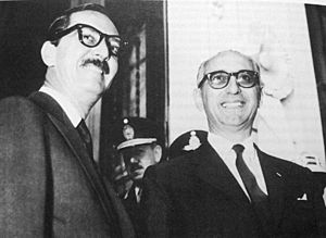 Janio Cuadros y Arturo Frondizi