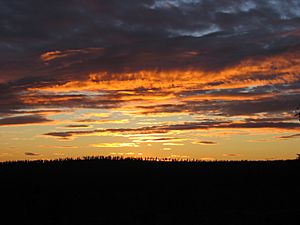 July midnight in Lapland