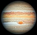 Jupiter, image taken by NASA's Hubble Space Telescope, June 2019 - Edited
