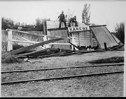 Karere Railway Station destroyed by a cyclone.jpg