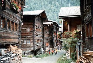 KippelLötschental WoodenHouses