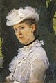 Lady George Darwin by Cecilia Beaux 1889
