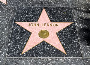 Los Angeles (California, USA), Hollywood Boulevard, John Lennon -- 2012 -- 4990