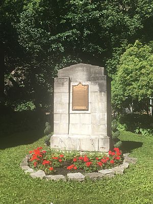Louis Jolliet monument Quebec City