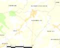 Map commune FR insee code 62325
