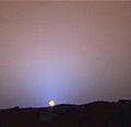 Mars sunset PIA00920