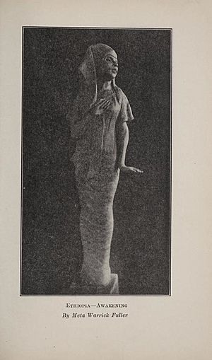 Meta Warrick Fuller Ethiopia Awakening 1923 in Kerner, Negro Poets and their Poems InternetArchive