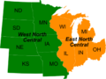 Midwestern United States subdivisions