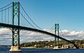 Mount Hope Bridge from Portsmouth