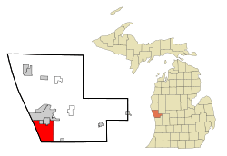 Location of Norton Shores, Michigan