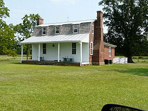 Myers-White House, North-West Corner