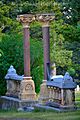 Nelson Story, gravestone family plot, Aug 26, 2012, Sunset Hills Cemetery, Bozeman Montana