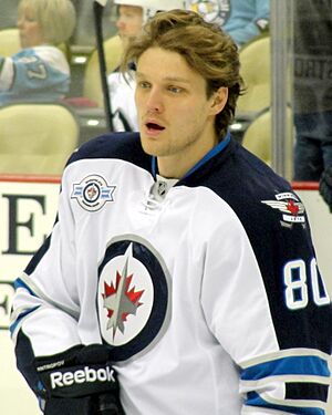 Nik Antropov Jets 2012-02-11