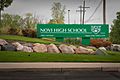 NoviHighSchoolMIEntranceSign