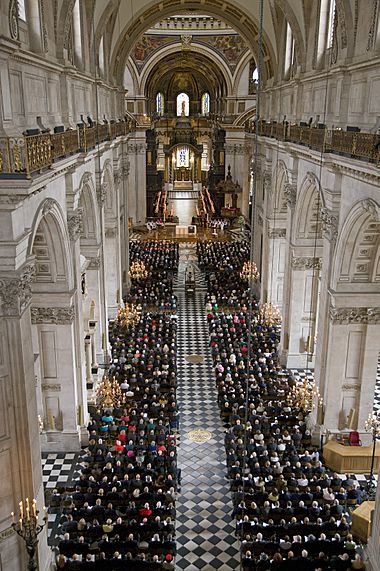 Operation Banner Service Held at St Pauls Cathedral in 2008 MOD 45151837