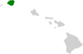 Oreomystis bairdi range