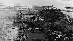Patuakhali in Bhola Cyclone 1970