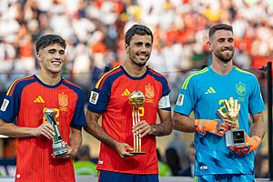 Pau Cubarsi Rodri Unai Simon Argentina v Spain 19 July 2026-298