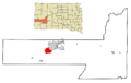 Pennington County South Dakota Incorporated and Unincorporated areas Colonial Pine Hills Highlighted