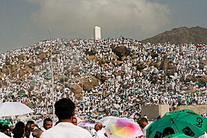 Pilgrims cover Arafat's roads, plains and mountain - Flickr - Al Jazeera English