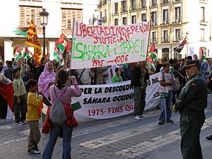 Polisario in Madrid