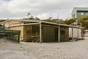 Pondalowie Bay shacks