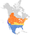 Pooecetes gramineus map