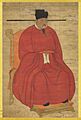Portrait assis de l'empereur Song Zhenzong