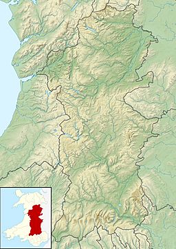 Llyn Cwm Llwch is located in Powys