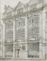 Richard Norman Shaw (1873) Design for New Zealand Chambers