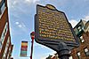 Robert Mara Adger Historical Marker 823 South St at Darien St Philadelphia PA (DSC 2928).jpg