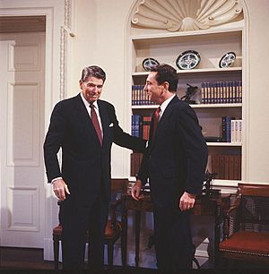 Ronald Reagan and Arlen Specter