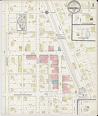 Sanborn Fire Insurance Map from Carrier Mills, Saline County, Illinois. LOC sanborn01769 001-1