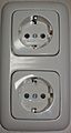 Schuko (CEE 7-3) socket-outlets, with and without shutters