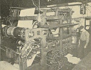 Seattle Daily Times - big press - 1900